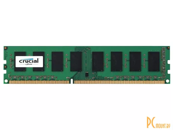 Память оперативная DDR3L, 4GB, PC12800(1600MHz), Crucial CT51264BD160B