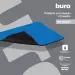 Коврик для мыши  Buro BU-CLOTH Blue